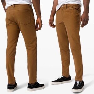 Lululemon ABC Pant Slim Utilitech Burnt Caramel Brown Size 30